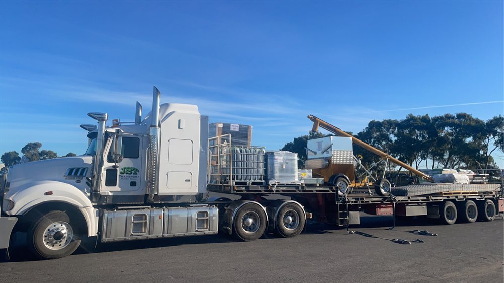 JST Transport Murray Bridge Truck Cab Logo